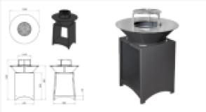 ANSAMBLU GRILL FIESTA FI100 FE-FE