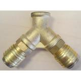 CONECTOR Y AER COMPTRIMANT 3/8 AR12